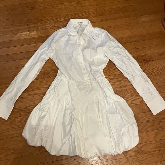 NWT Reformation Moira Dress White - Picture 2 of 3